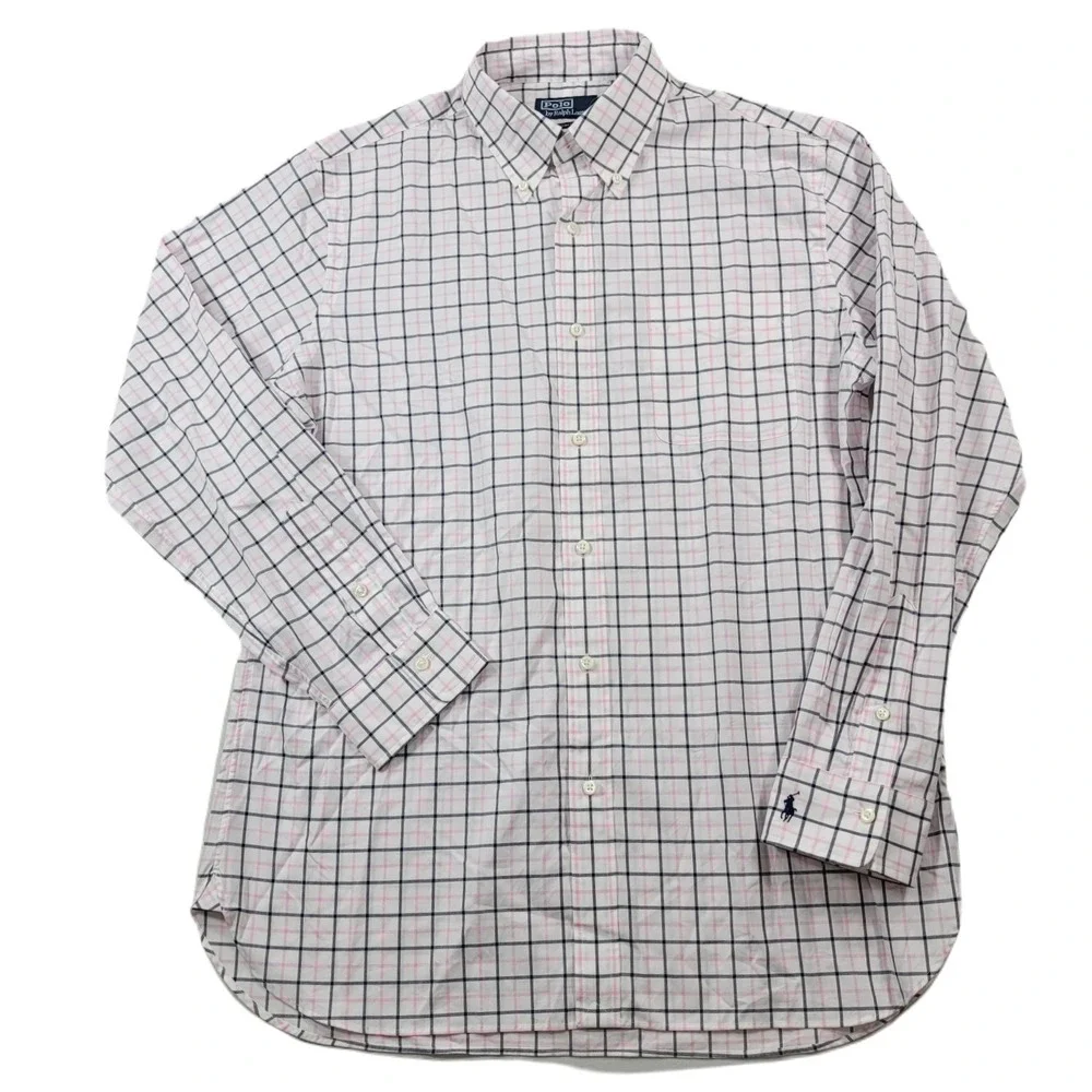 Polo Ralph Lauren Poplin Shirt Mens XL White Taylor Rose Custom Fit $148 NEW
